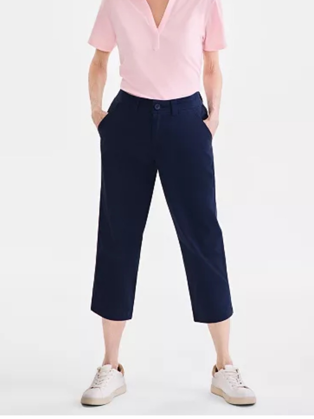 Style & Co Women's Mid-Rise Comfort Waist Capri Pants NWT Plus Size 16W